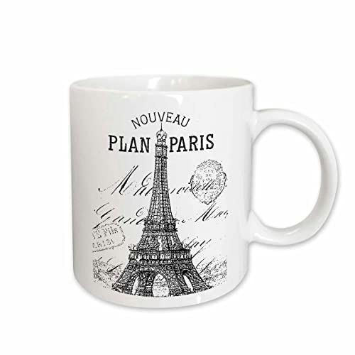 3dRose Nouveau Paris Vintage Eiffel Tower 11oz Mug: $11.68 3dRose Nouveau Paris Vintage Eiffel Tower 11oz Mug: $11.68