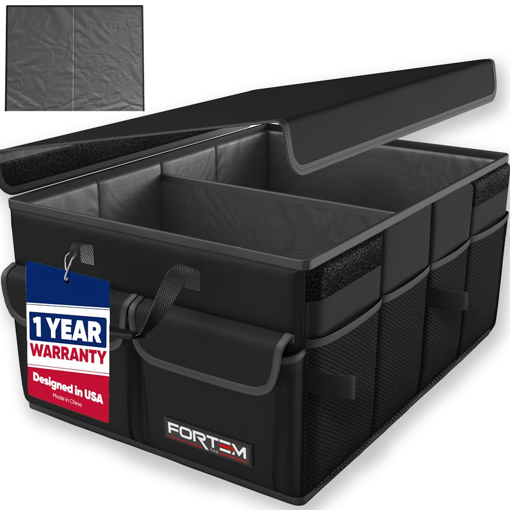 Foldable Car Trunk Organizer: $17