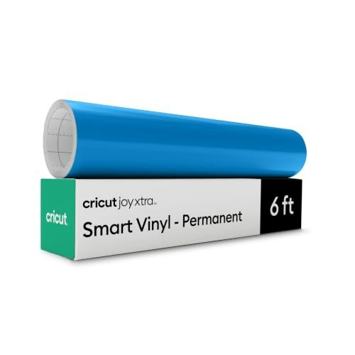 Cricut Smart Permanent Vinyl 9.5-inch x 6-foot Roll: $7.99 Cricut Smart Permanent Vinyl 9.5-inch x 6-foot Roll: $7.99