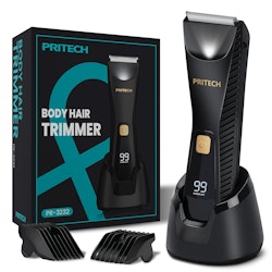 Waterproof Body Hair Trimmer w/ USB-C Charging for $18 + free shipping w/ Prime