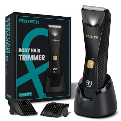 Waterproof Body Hair Trimmer w/ USB-C Charging for $18 + free shipping w/ Prime