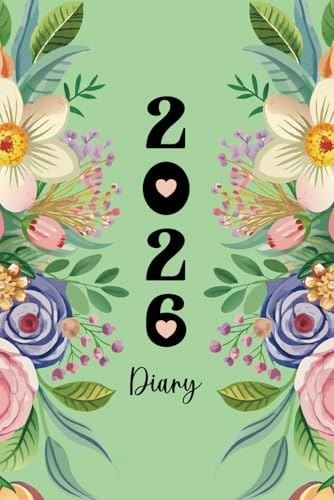 2026 Daily Diary One-Page-Per-Day Floral Journal: $12.75 2026 Daily Diary One-Page-Per-Day Floral Journal: $12.75