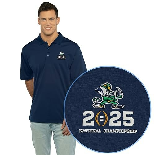 Notre Dame Fighting Irish National Championship Polo: $43.02 Notre Dame Fighting Irish National Championship Polo: $43.02