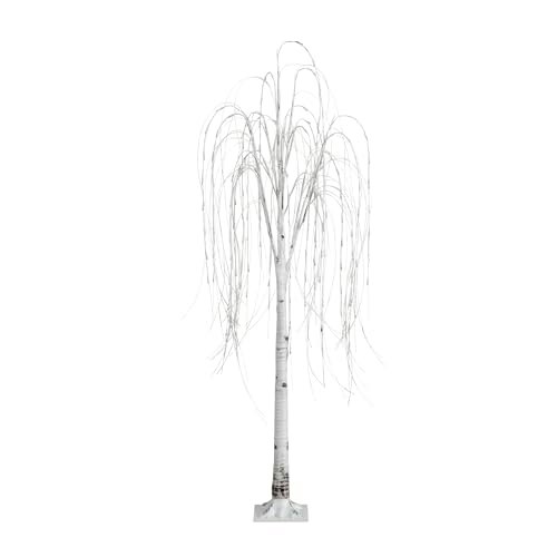 Nearly Natural 6-Foot Pre-Lit Artificial Weeping Willow Tree: $70.99