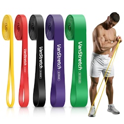VanStretch 5-Level Resistance Bands Set for $18 + free shipping w/ Prime