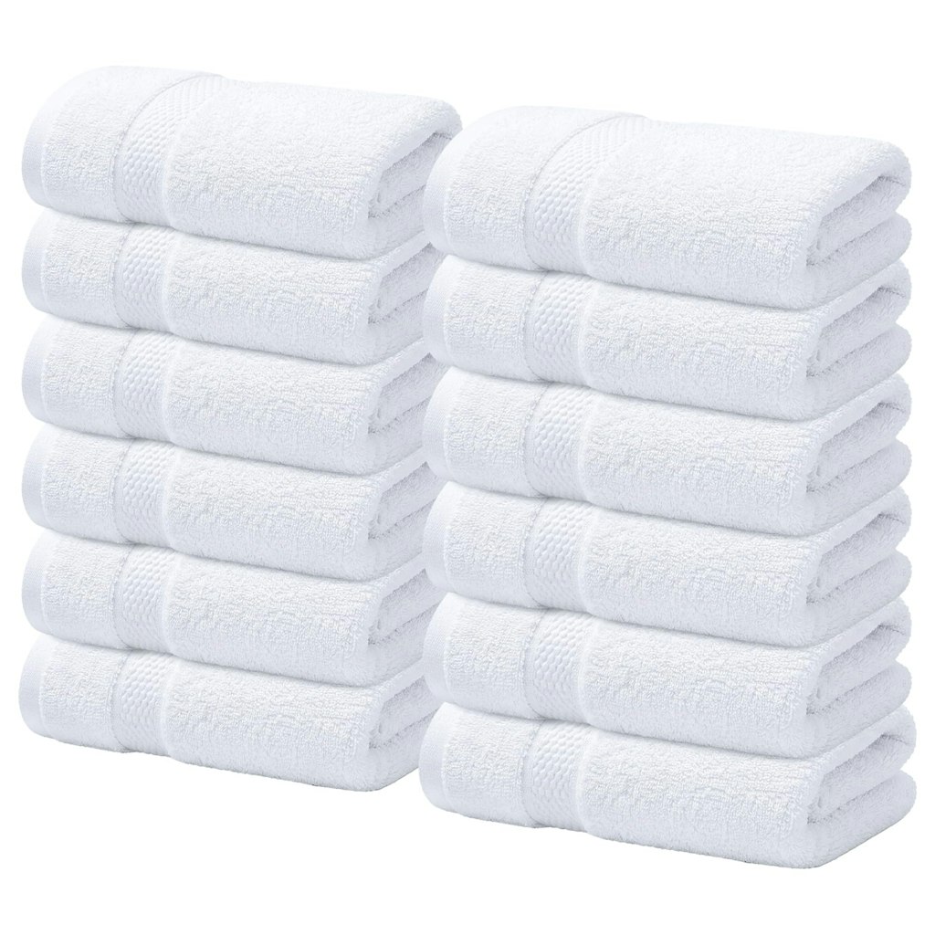 Infinitee Xclusives 100% Cotton Luxury Wash Cloths 12-Pack: $16
