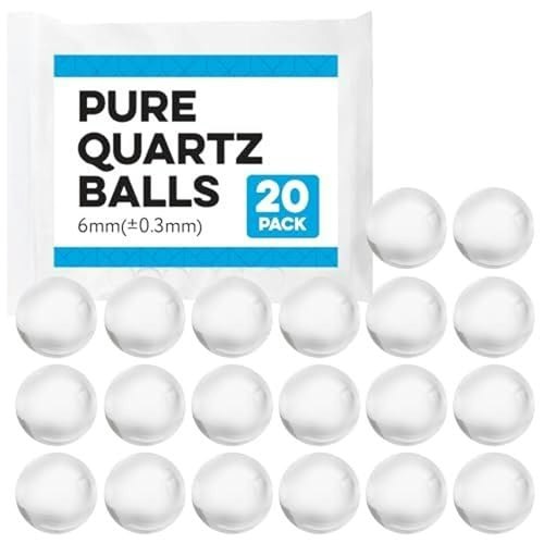 Impresa 6mm Clear Quartz Spacer Beads 20-Pack: $6.99 Impresa 6mm Clear Quartz Spacer Beads 20-Pack: $6.99