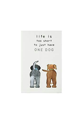 Mud Pie Life Is Too Short Dog Kitchen Towel: $11.74 Mud Pie Life Is Too Short Dog Kitchen Towel: $11.74