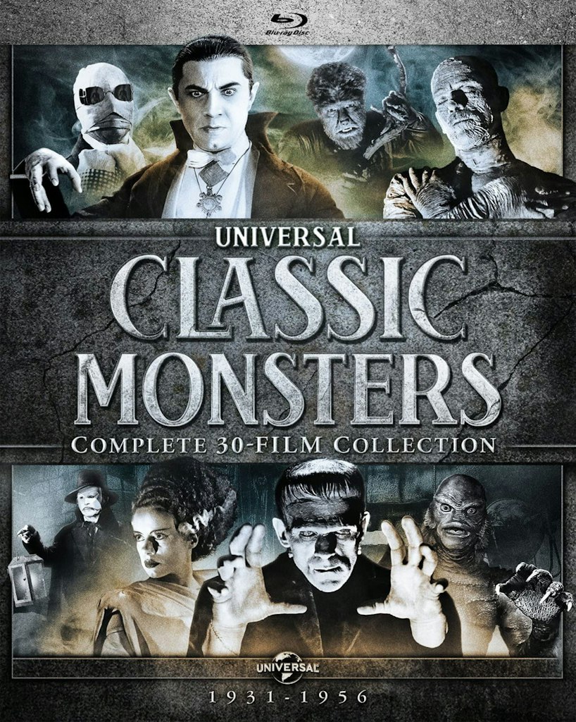 Universal Classic Monsters: Complete 30-Film Collection Blu-ray: $58