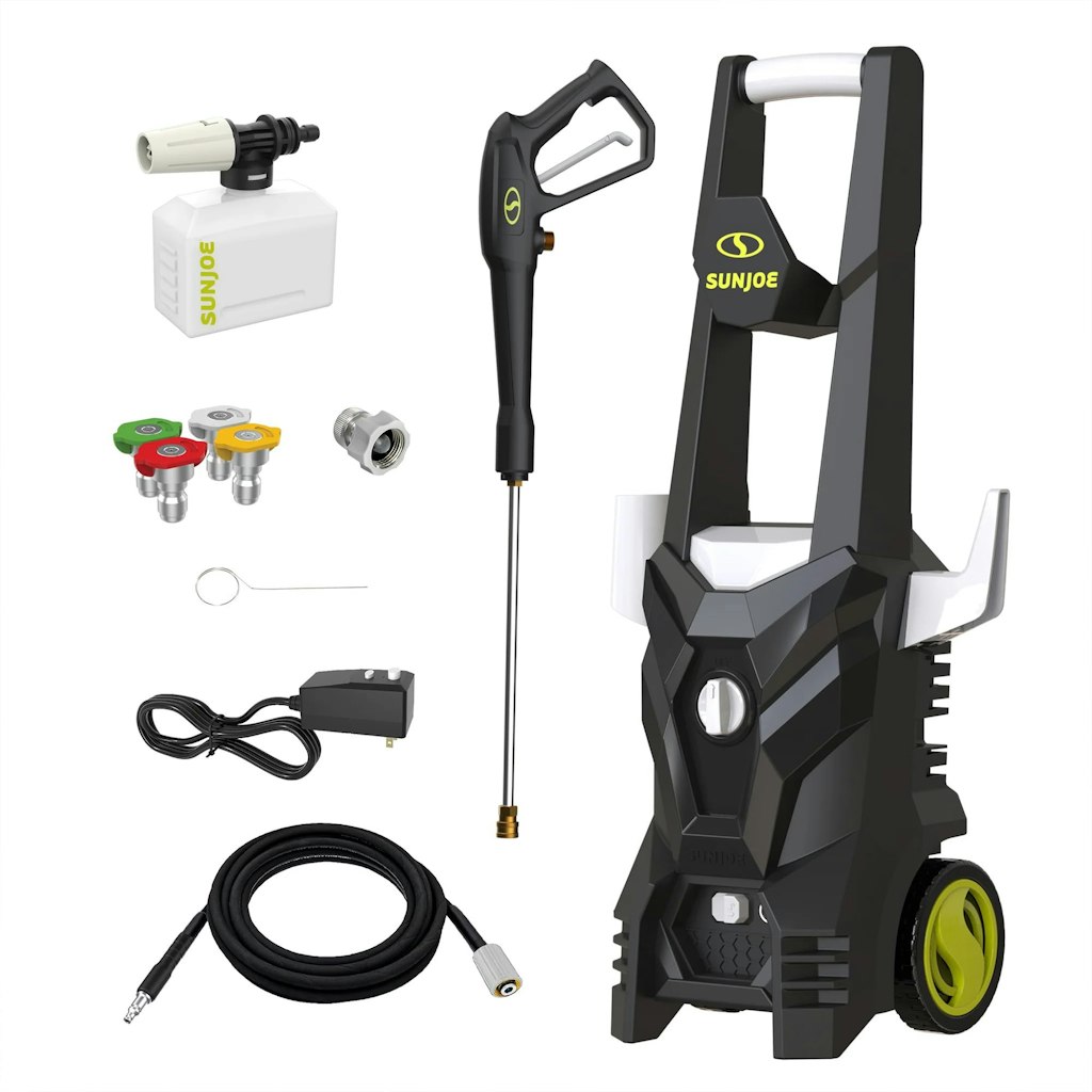 Sun Joe SPX100-GO 13-Amp Electric Pressure Washer w/ Foam Cannon: $100