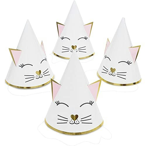 Sparkle and Bash Cat Birthday Party Hats 24-Pack: $9.48 Sparkle and Bash Cat Birthday Party Hats 24-Pack: $9.48