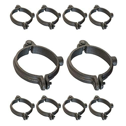 Highcraft 1-Inch Hinged Split Ring Pipe Hanger 10-Pack: $25.25 Highcraft 1-Inch Hinged Split Ring Pipe Hanger 10-Pack: $25.25