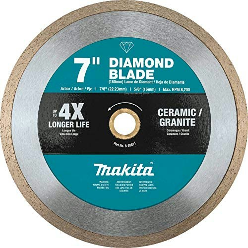 Makita 7-inch Diamond Continuous Rim Blade: $0 Makita 7-inch Diamond Continuous Rim Blade: $0