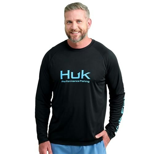 Huk Men's Pursuit Vented Long Sleeve Fishing Shirt: $30 Huk Men's Pursuit Vented Long Sleeve Fishing Shirt: $30