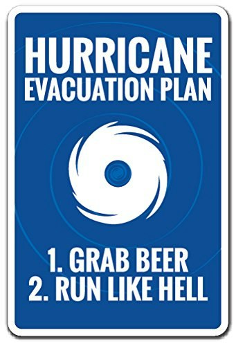 Hurricane Evacuation Plan Aluminum Sign: $21.92 Hurricane Evacuation Plan Aluminum Sign: $21.92
