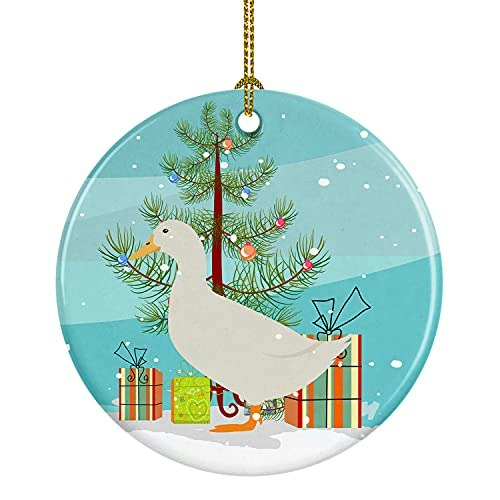 Caroline's Treasures American Pekin Duck 3-inch Ceramic Ornament: $15.20 Caroline's Treasures American Pekin Duck 3-inch Ceramic Ornament: $15.20