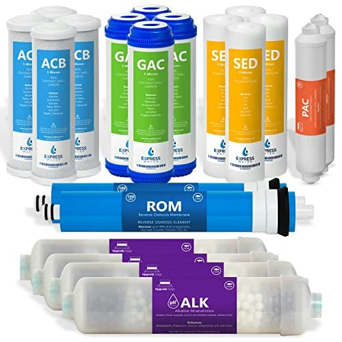 Express Water 2-Year Alkaline Reverse Osmosis Filter Set: $218.92 Express Water 2-Year Alkaline Reverse Osmosis Filter Set: $218.92