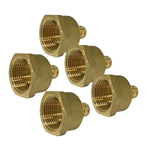 Supply Giant 1/2" PEX Barb x 3/4" Female Pipe Thread Adapter Fitting 5-Pack: $8.99 Supply Giant 1/2" PEX Barb x 3/4" Female Pipe Thread Adapter Fitting 5-Pack: $8.99
