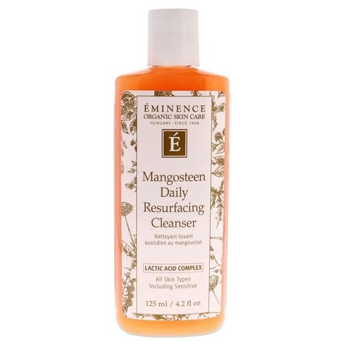 Eminence Organic Skincare Mangosteen Daily Resurfacing Cleanser 4.2-oz.: $31 Eminence Organic Skincare Mangosteen Daily Resurfacing Cleanser 4.2-oz.: $31
