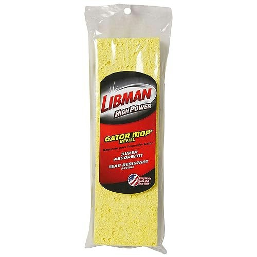 Libman Commercial Big Gator Mop with Brush Refill 6-Pack: $42.83 Libman Commercial Big Gator Mop with Brush Refill 6-Pack: $42.83