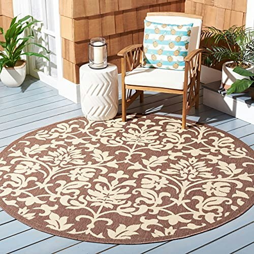 Safavieh Courtyard 6'7" Round Washable Outdoor Rug: $71.86 Safavieh Courtyard 6'7" Round Washable Outdoor Rug: $71.86