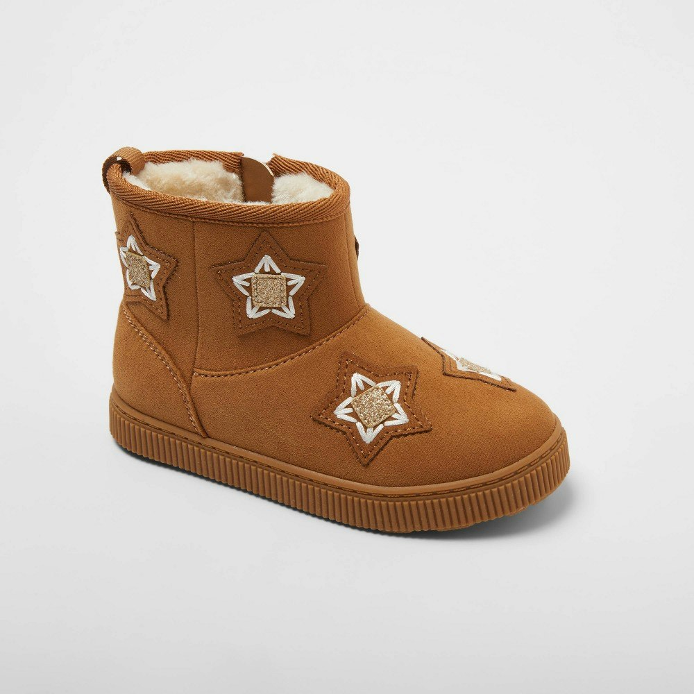 Cat & Jack Toddler Girls' Viv Suede Ankle Boots 6T: $25