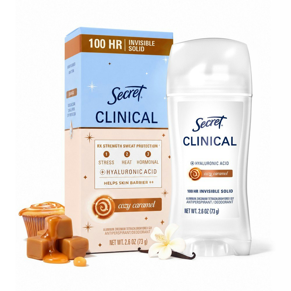 Secret Clinical Antiperspirant 2.6-oz.: $13.99