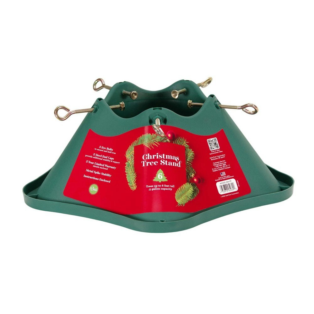 Jack Post Green Plastic Christmas Tree Stand: $14.99 Jack Post Green Plastic Christmas Tree Stand: $14.99