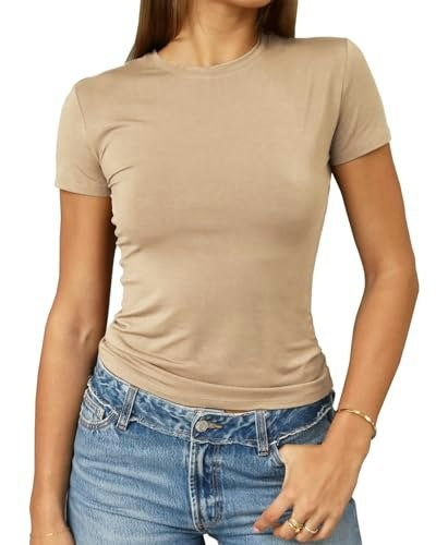 Abardsion Women's Casual Slim Fit T-Shirt: $8.49 Abardsion Women's Casual Slim Fit T-Shirt: $8.49