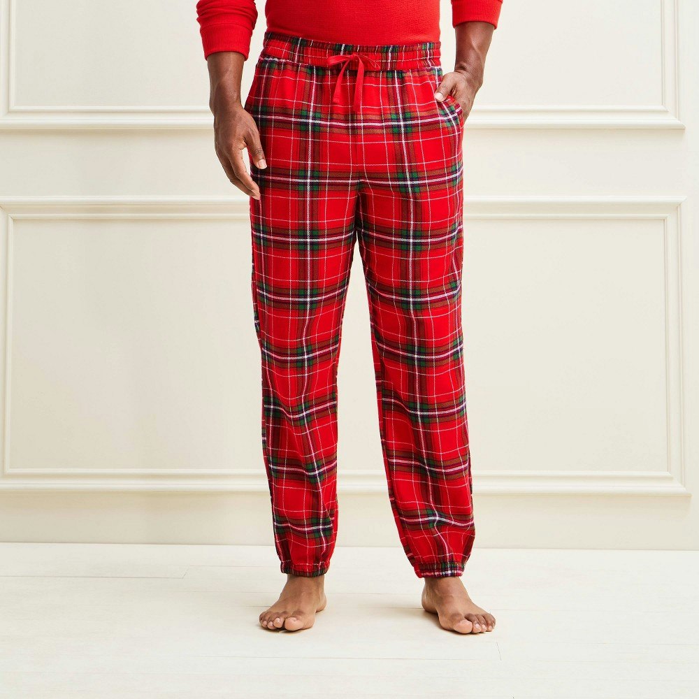 Wondershop Men's Holiday Plaid Flannel Pajama Joggers: $16 Wondershop Men's Holiday Plaid Flannel Pajama Joggers: $16