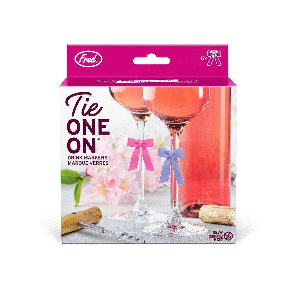 Fred & Friends Tie One On Drink Markers: $12.79 Fred & Friends Tie One On Drink Markers: $12.79
