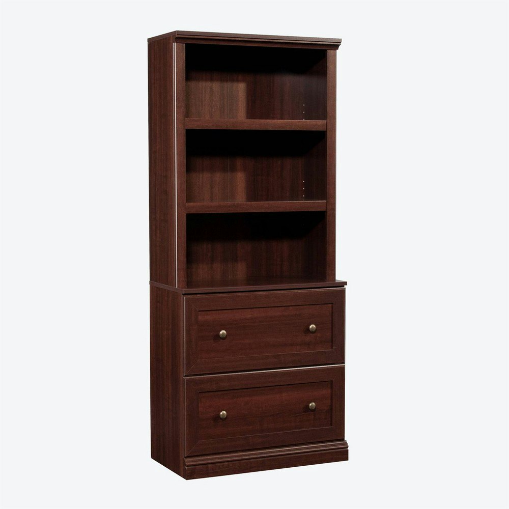 Sauder 3-Shelf Bookcase with 2 Drawers: $339.99