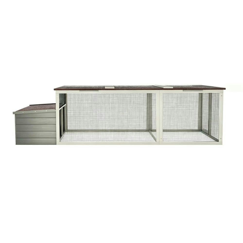 Large Wooden Walk-in Chicken Coop with Nesting Box: $413.55 Large Wooden Walk-in Chicken Coop with Nesting Box: $413.55