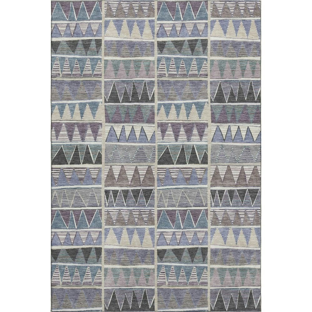 Mayfield Abstract Lavender 5' x 7.5' Area Rug: $146.78 Mayfield Abstract Lavender 5' x 7.5' Area Rug: $146.78