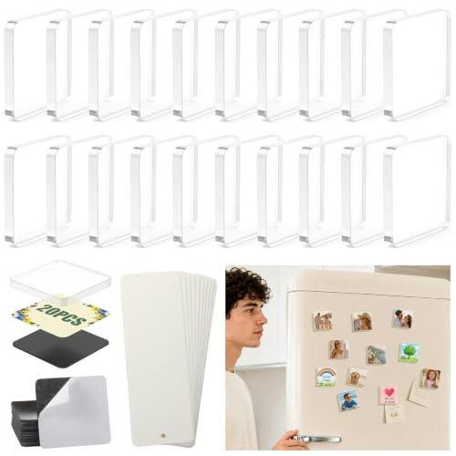 DIY Fridge Magnet Kit 20-Pack: $14.33 DIY Fridge Magnet Kit 20-Pack: $14.33