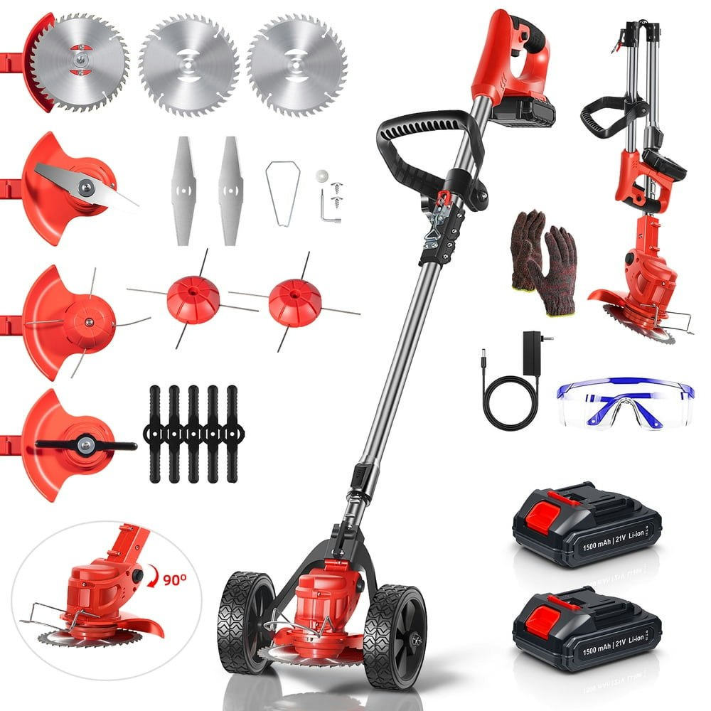 KingFurt 3-in-1 Cordless Lawn Mower and Weed Wacker: $31.99 KingFurt 3-in-1 Cordless Lawn Mower and Weed Wacker: $31.99