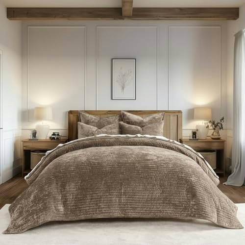 EverGrace King Velvet Quilt Set: $65.99 EverGrace King Velvet Quilt Set: $65.99