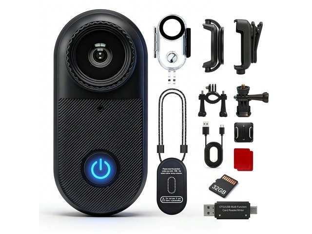 Mini Body Camera with 32GB Memory Card: $74.99 Mini Body Camera with 32GB Memory Card: $74.99