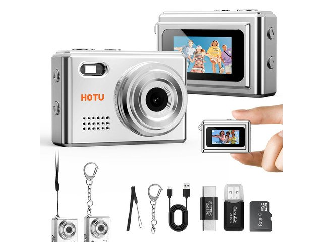 Y2K Mini Keychain Digital Camera 8GB: $53.99