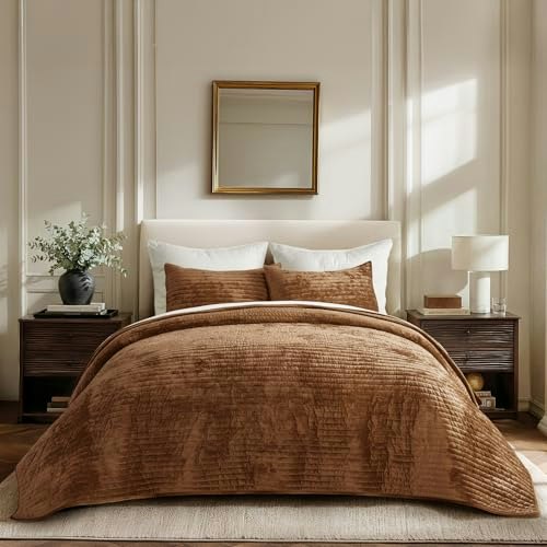 EverGrace King Velvet Quilt Set: $62.99 EverGrace King Velvet Quilt Set: $62.99