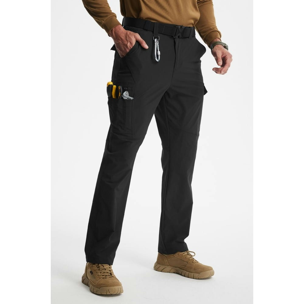 Maskert Men's Water Resistant Stretch Hiking Cargo Pants: $32.79 Maskert Men's Water Resistant Stretch Hiking Cargo Pants: $32.79