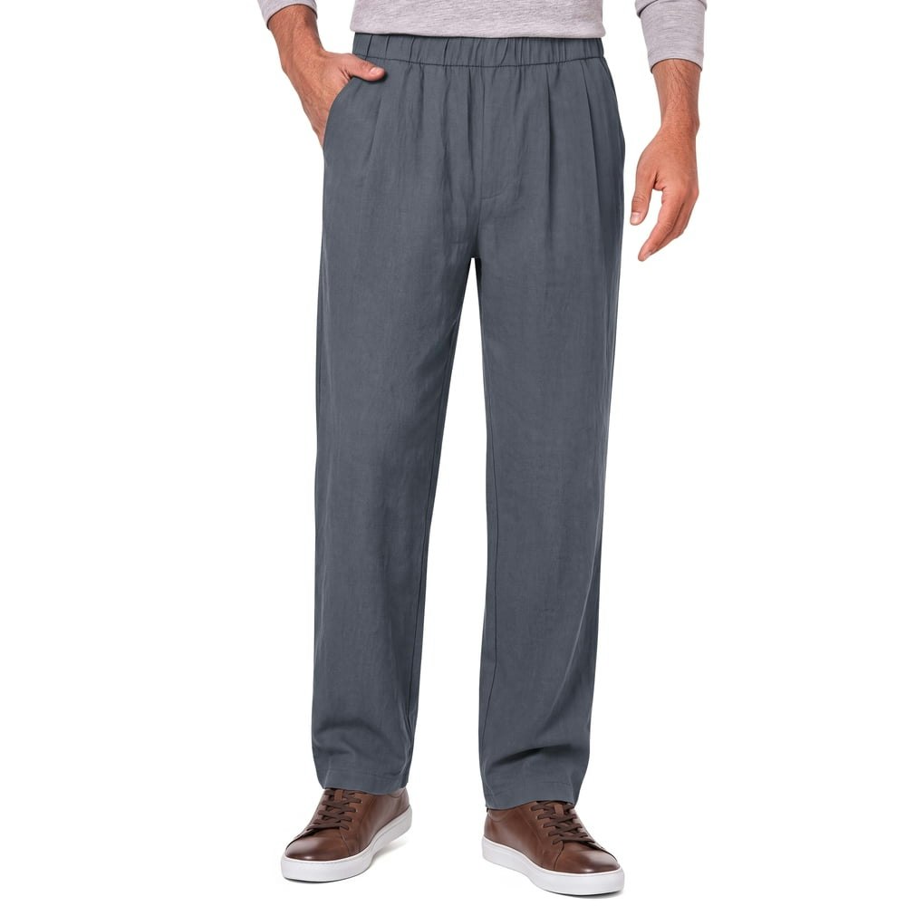 Gents Bliss Men's Cotton Linen Drawstring Pants: $18.99 Gents Bliss Men's Cotton Linen Drawstring Pants: $18.99