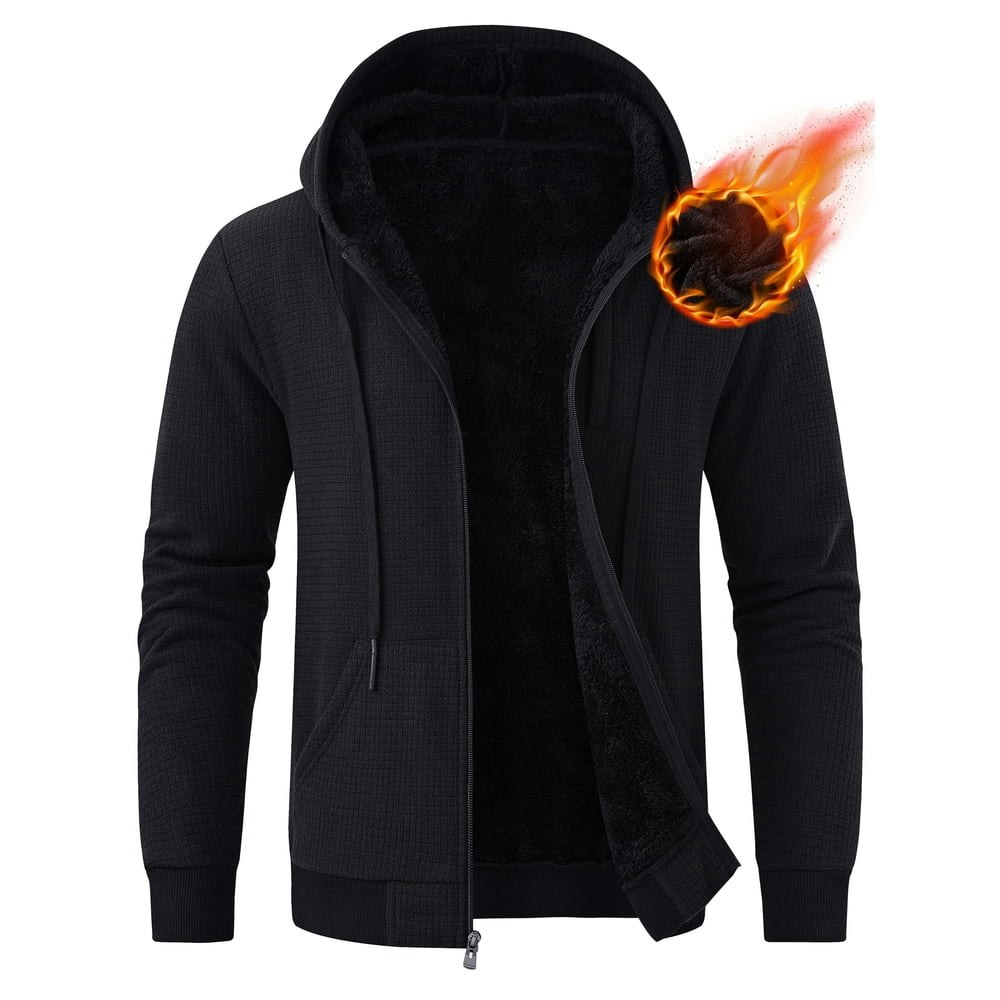 Pdbokew Men's Fleece Lined Hooded Winter Jacket: $38.95 Pdbokew Men's Fleece Lined Hooded Winter Jacket: $38.95