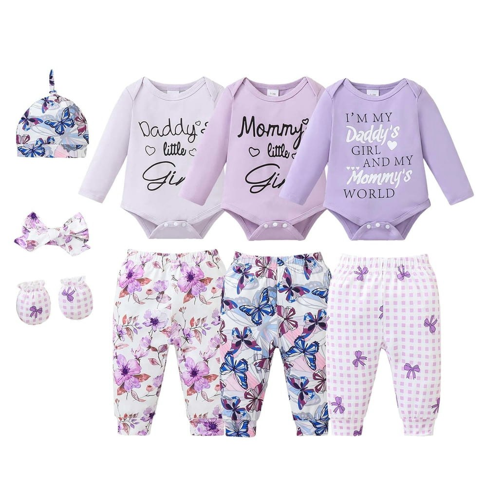 Kimi Bear Preemie Baby Girl 9-Piece Clothing Set: $27.99 Kimi Bear Preemie Baby Girl 9-Piece Clothing Set: $27.99