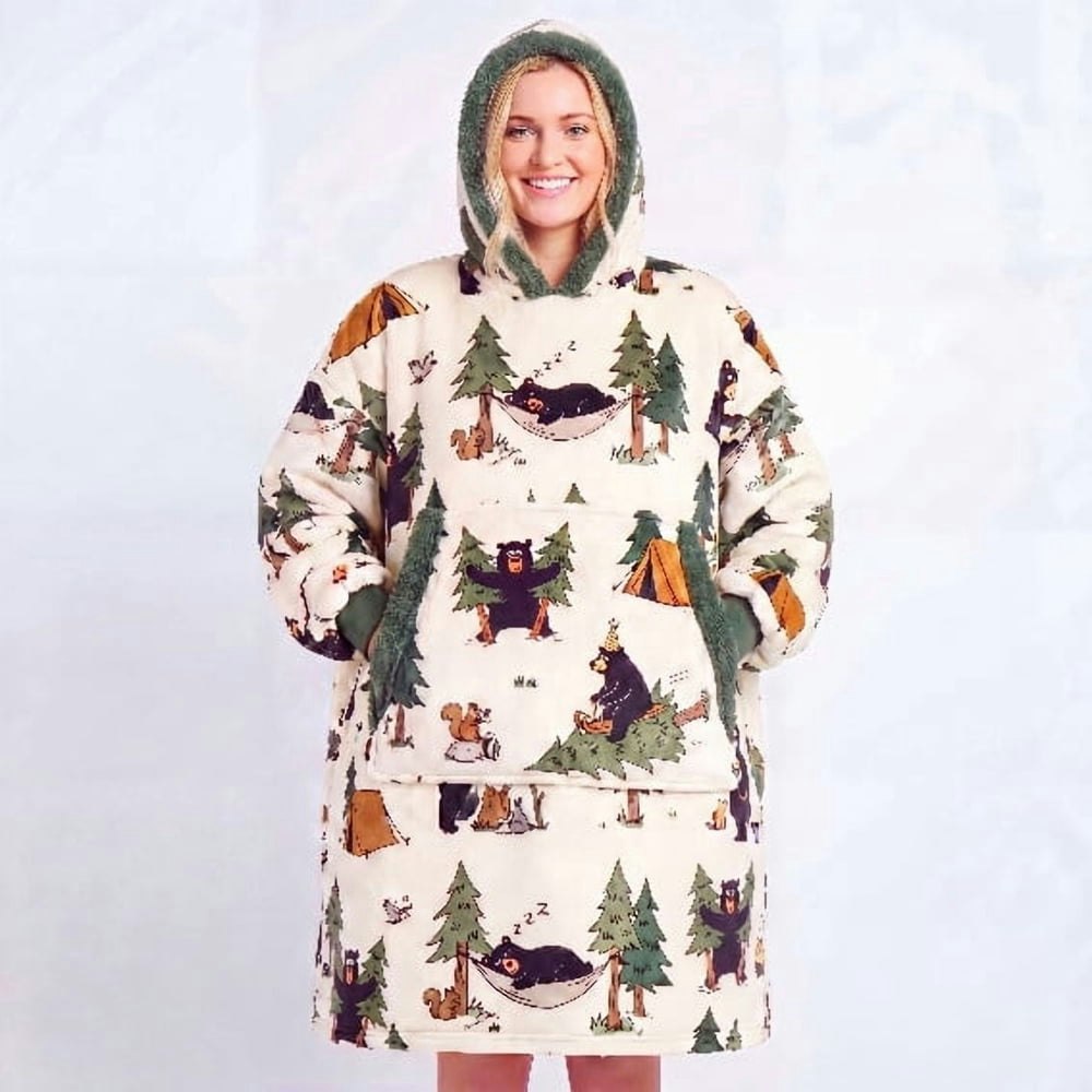 Joyfy Adult Sherpa Wearable Blanket: $33.99 Joyfy Adult Sherpa Wearable Blanket: $33.99
