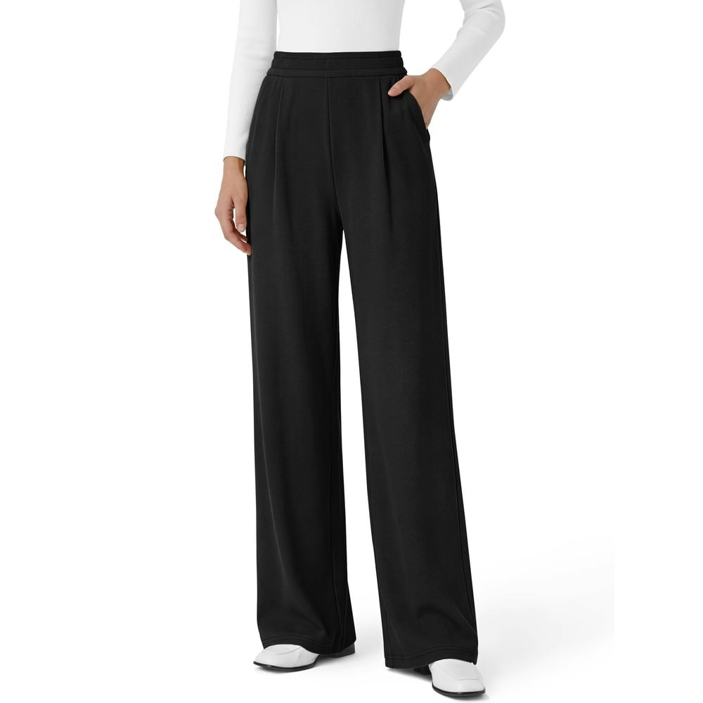 Sundazz Women's Waffle Knit Wide Leg Trousers: $15.98 Sundazz Women's Waffle Knit Wide Leg Trousers: $15.98
