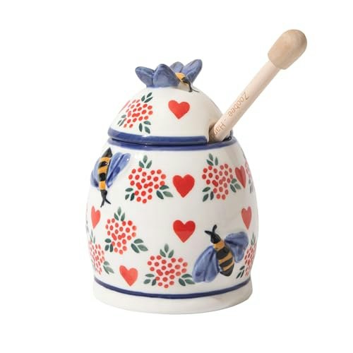Zoobee 10-oz. Ceramic Honey Pot with Dipper: $22.48 Zoobee 10-oz. Ceramic Honey Pot with Dipper: $22.48