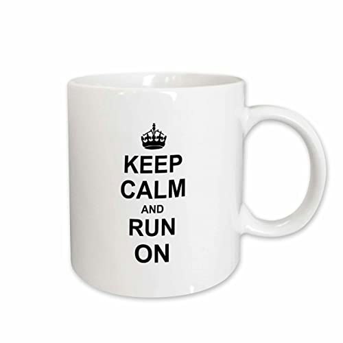 3dRose Keep Calm and Run On 15oz Mug: $13.78 3dRose Keep Calm and Run On 15oz Mug: $13.78