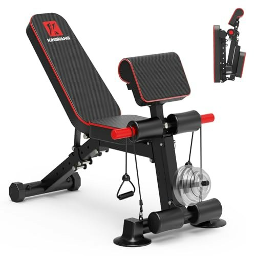 Kingkang 1,050lb Capacity Foldable Adjustable Weight Bench: $127.47 Kingkang 1,050lb Capacity Foldable Adjustable Weight Bench: $127.47