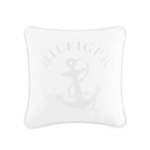 Tommy Hilfiger 20x20-inch Textured Decorative Throw Pillow: $25.01